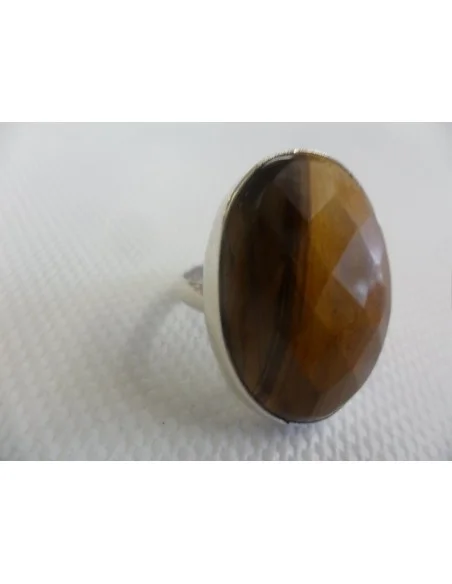 Bague en oeil de tigre