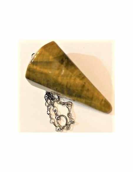 Oeil de tigre pendentif/pendule