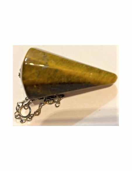 Oeil de tigre pendentif/pendule