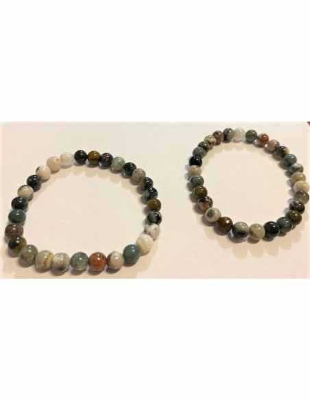 Jaspe ocean bracelet 6mm Jaspe ocean bracelet 6mm