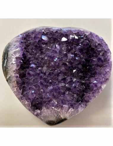 Grand coeur géode amethyste qualitéAA