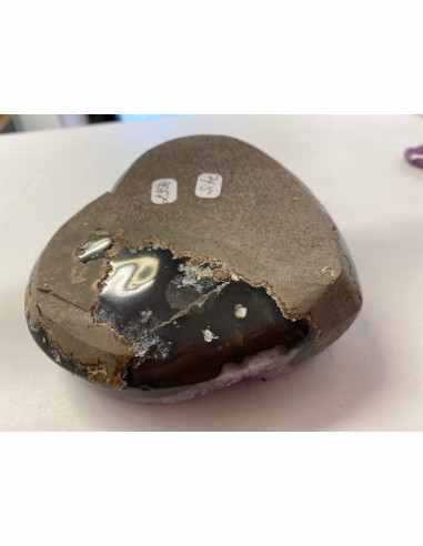 Grand coeur géode amethyste qualitéAA