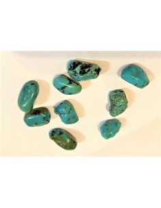 Turquoise 12 a 15mm percée 2