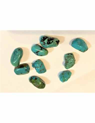 Turquoise 12 a 15mm percée