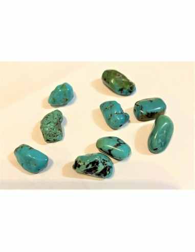 Turquoise 12 a 15mm percée