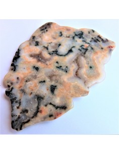 Galet agate crazy lace orange 2
