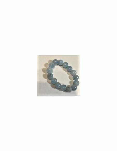 Aigue marine anneau  4mm