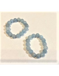 Aigue marine anneau  4mm