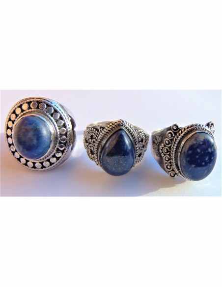 Bague lapis lazuli