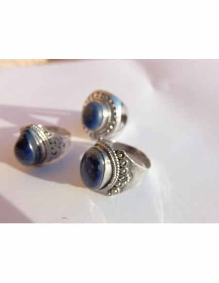Bague lapis lazuli