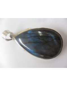 Pendentif labradorite montee argent 2