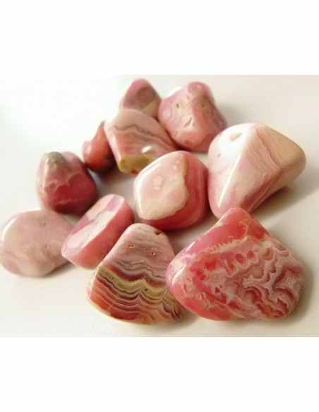 Rhodocrosite pierre semi-polis