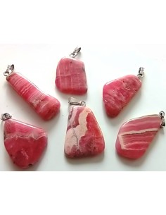 Rhodocrosite grand pendentif 2