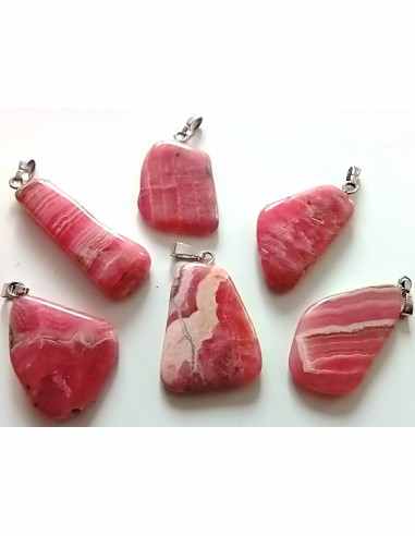 Rhodocrosite grand pendentif