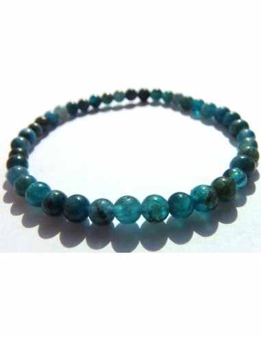 Bracelet apatite bleue