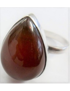 Bague cornaline reglable 2