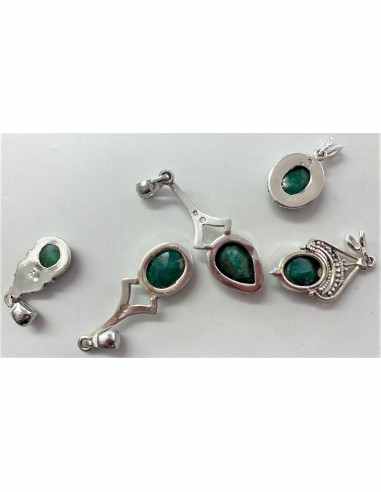 Pendentif emeraude