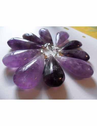 Pendentif Amethyste form larme