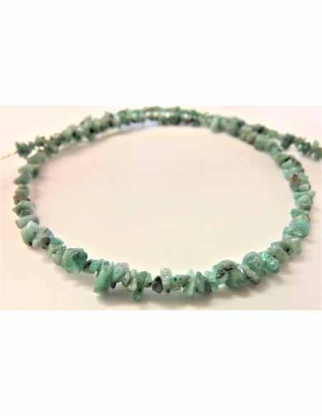 Collier Emeraude, Béryl vert