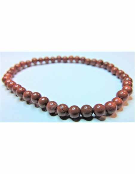 Jaspe rouge 4mm bracelet Jaspe rouge 4mm bracelet