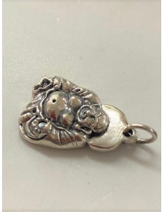 Bouddha Pendentif argent 2