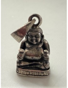 Bouddha argent Pendentif 2