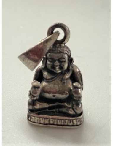 Bouddha argent Pendentif