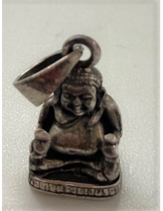 Bouddha argent Pendentif