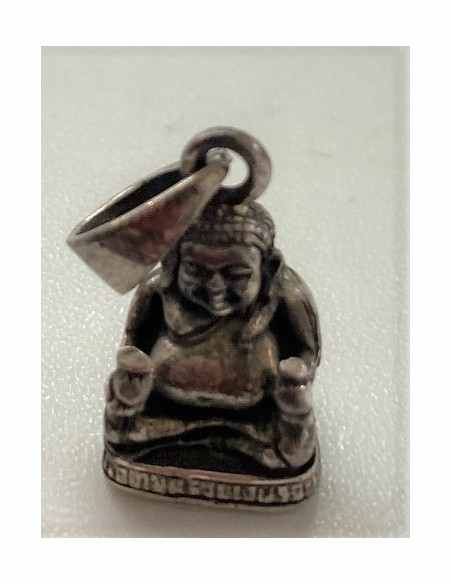 Bouddha argent Pendentif