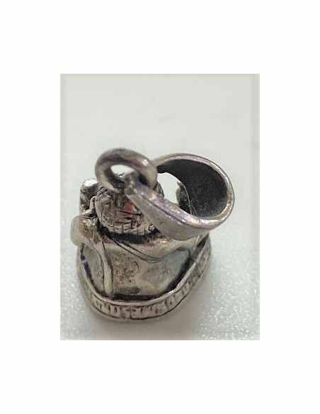 Bouddha argent Pendentif