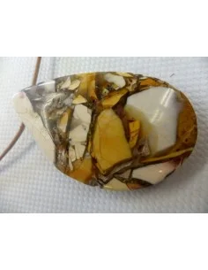 Jaspe Brécien en pendentif