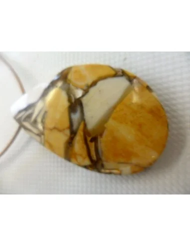 Jaspe Brécien en pendentif