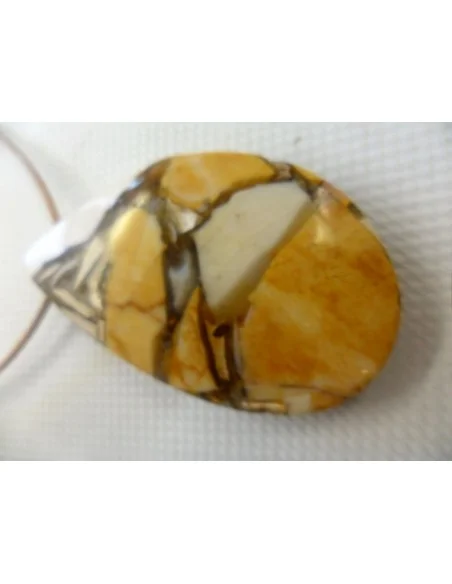 Jaspe Brécien en pendentif Jaspe Brécien en pendentif