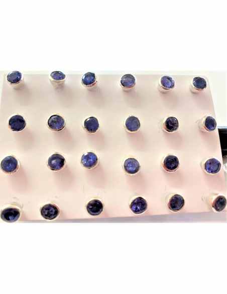 Tanzanite Boucles gemmes