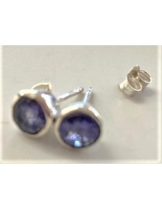 Tanzanite Boucles gemmes