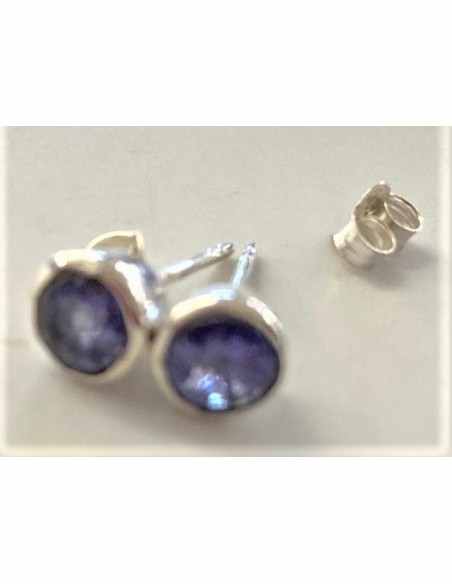 Tanzanite Boucles gemmes