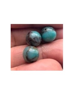 Turquoise percee 8mm