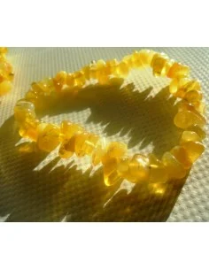 Bracelet en opale jaune barroque 2