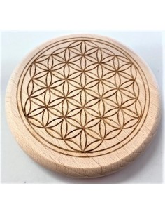 Fleur de vie en bois 7cm