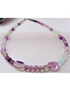 Fluorite collier 6mm 2