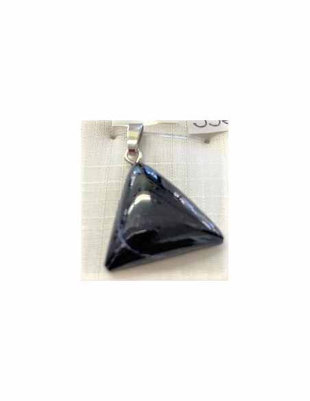 Azurite triangle pendentif Azurite triangle pendentif