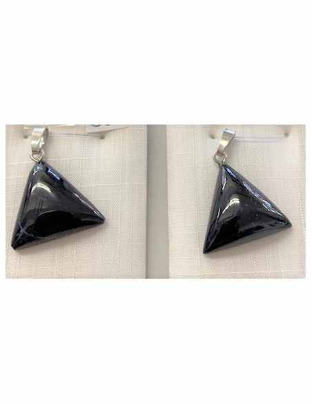 Azurite triangle pendentif Azurite triangle pendentif