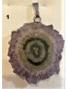 Amethyste cactus en pendentif