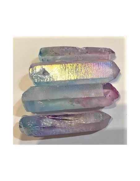 Aqua aura pointe pendentif
