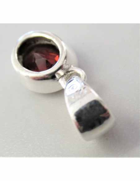 Grenat pendentif argent Grenat pendentif argent