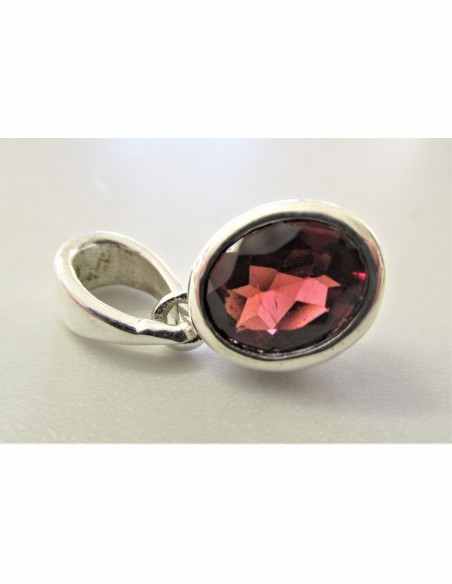 Grenat pendentif argent Grenat pendentif argent