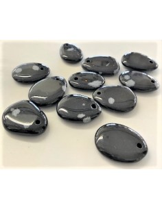 Obsidienne mouchette pendentif