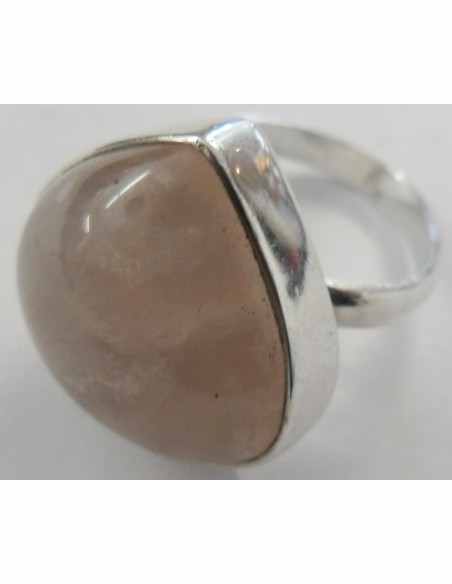 Quartz rose argent bague Quartz rose argent bague
