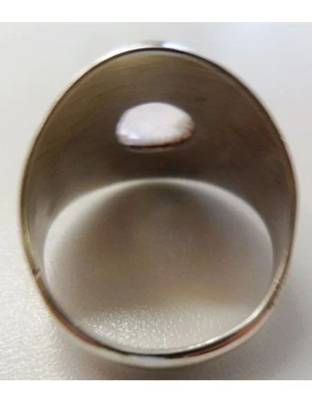 Quartz rose bague argent Quartz rose bague argent