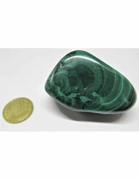 Galet malachite 55mm